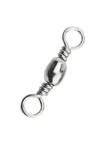 Marine Pesca Accesorios Brass Barrel Swivel CT Acero Inoxidable 9" Nickel
