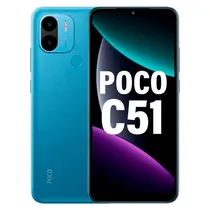 Celular Xiaomi Poco C51 DS/6RAM/128GB 6.71" Blue India