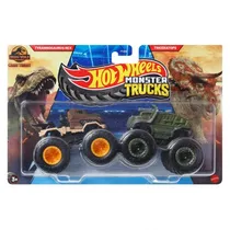 Car Hot Wheels Monster Tirannosaurus Rex Triceratops JCC72 5430