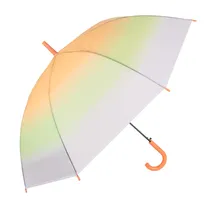 Guarda Chuva Automático Reforçado com Desenho Degradê Amarelo