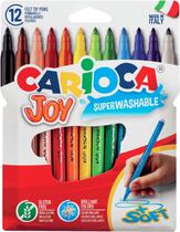 Marcador Carioca Joy Super Washable - 40531 (12 Cores)