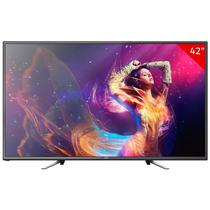 JVC TV Smart 42" LED LT42N750U Plastico 110~220V - 50/60HZ Black