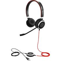 Jabra GN Auricular Evolve 40 Stereo MS (HSC017) Plastico Cable de Control: 95 CM, Cable HS: 120 CM Negro