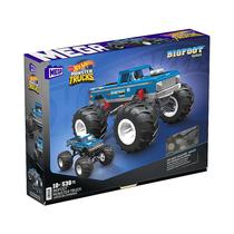 Juguete de Construccion Mattel Mega Hot Wheels Monster Trucks Bigfoot HHD20 538 Piezas