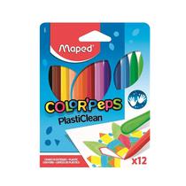 Maped Crayola Plasticlean Color Peps 12 Colores Triangular