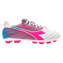 Chuteira Diadora Elite Branco Rosa US 8 M