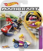 Carrinho Hot Wheels Mario Kart Wario Mattel - GBG32