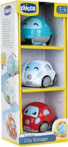 Carrinhos City Vintage Turbo Ball Chicco - 11854-00 (3 Unidades)