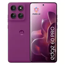 Smartphone Motorola Edge 60 Pro 5G 2507-1 256GB 8GB Ram Dual Sim Tela 6.7" - Roxo (Caixa Slim)