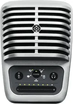 Microfone Shure MV51 com Fio Prata