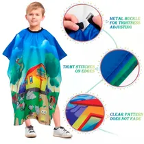 Capa para Corte de Cabelo para Salão de Beleza/ Barbearia - Infantil