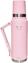 Garrafa Térmica Hydrate 1.2L Rosa Pastel