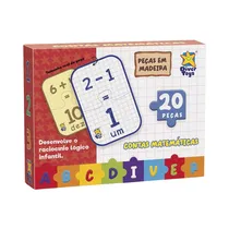 Juego Educativo Divertorys Cuentas Matemáticas 8288 20 Piezas