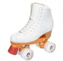 Patines de Micro Fibra Con Rueda de Silicona N40