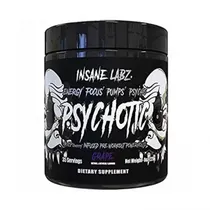Pré-Treino Psychotic Black Blend Insane Labz 220G Grape