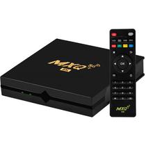 Receptor TV Box MXQ+ 8K 5G 128GB/ 512GB/ Iptv/ Wifi/ HDMI/ USB/ Lan/ Android 10.0 Negro
