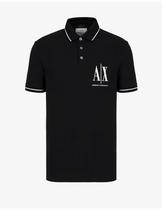 Armani Exchange Remera A.X Polo 8NZFPAZ8M5Z (T)M Negro