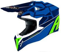 Capacete para Moto Airoh Wraap Mood - Tamanho L (59-60) - Azul