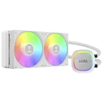 Water Cooler para Processador Gamdias Aura GL240 V2 WH Argb 240MM - Branco