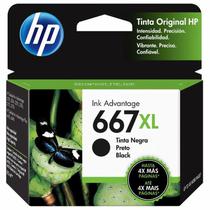 Cartucho de Tinta HP 3YM81AL 667XL - Preto