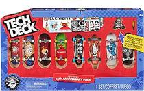 Spin Master Acrobacia Tech Deck Set Aniversario 25ANOS Pack X 8 Unid Plastico 25 Anos + Multicolor