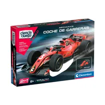 Juguete de ConstruccióN Clementoni Ciencia Y Juego Build Mechanics Coche de Carreras 2 En 1 55525
