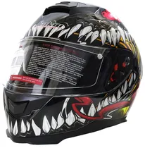 Capacete para Moto Jiekai JK-318 A1 - Graphic