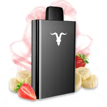 Vape Descartável Ignite V50 Black 5000 Puffs com 5% Nicotina - Strawberry Banana