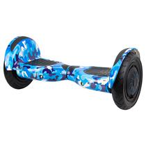 Scooter Eletrico Hye HY-SC10 - 10" - Bluetooth - Azul Camuflado