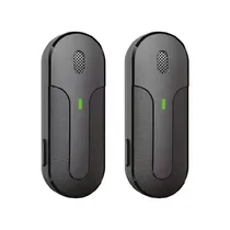 Micrófono Inalámbrico Tomate MT-2216 Dual Wifi Negro