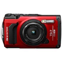 Camera Olympus Tough TG-7 Red Waterproof