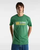 Remera Vans Hi Streetch SS Verde