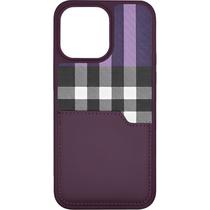 Estojo Protetor Coblue para iPhone 15 CBS-A04 com Porta-Cartoes - Roxo