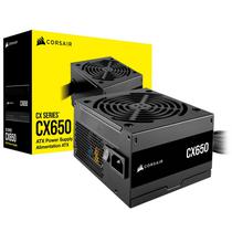 Fonte Corsair CX Series CX650, 650W, 80 Plus Bronze, C/Cabo, Preto, CP-9020278-BR