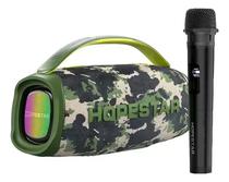 Alto-Falante Portatil Hopestar A6 Max HS-1374 Party Proof Bluetooth - Camuflado