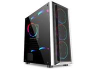 Gabinete Sate K382 Gamer 8FAN Branco RGB Eatx