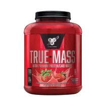 Suplemento BSN True-Mass Strawberry Milkshake 2.64KG