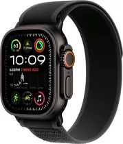 Apple Watch Ultra 2 GPS+Cellular 49MM Caixa Titânio Black Pulseira (M/L) Trail Loop Black