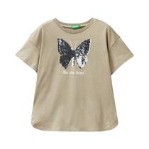 Camiseta Infantil Benetton 3I1XC10IA 0W9