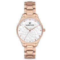 Relogio Analogico Feminino Daniel Klein DK.1.12684-3 Premium Ladies / Pulseira de Aco Inoxidavel - Rose Gold