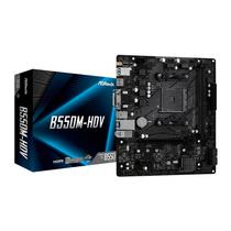 Placa Mãe AM4 Asrock B550M-HDV VGA/DVI/HDMI