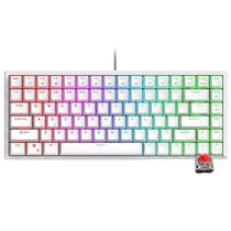 Teclado Royal Mecanico RK84 RGB s/f White SW Red Switch Red