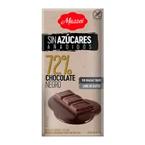 Barra Chocolate Sem Açucar Mazzei Befit 72% Cacao 75G