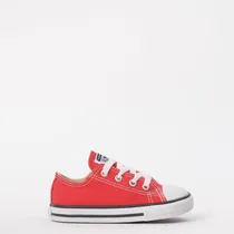 Calzado Converse Allstar Kids Ox Rojo