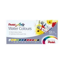 Pinturas de Acuarela Pentel Arts Water Colours Vivid Colour Tubes WFRS-12 12 Unidades