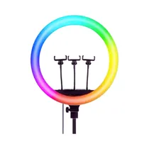 Aro de Luz LED Tomate MLG-112RGB 18"