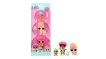Mga Muñeca Lol Surprise Pack X 3: Tot + Pet + Sister (Spike + Cowardly Kitty + Lil Genie) Plastico 3+ Años Multicolor