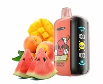 Pod Descartavel Elfbar GH 23000 Puffs - Peach Mango Watermelon