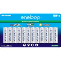 Pilha Recarregavel Panasonic Eneloop BK-3MCCA12FA AA - 12 Unidades