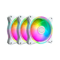 Cooler Coolermaster MF120 Halo 3 En 1 RGB Blanco